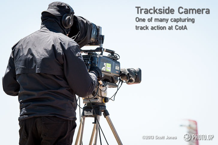 MotoGP trackside cameraman Austin CotA