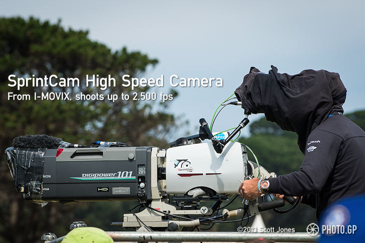I-MOVIX high speed video camera MotoGP
