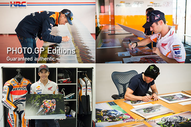 Casey Stoner, Dani Pedrosa, Marc Marquez and Cal Crutchlow