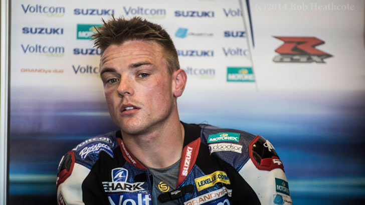 Bob Heathcote at Laguna Seca, Alex Lowes