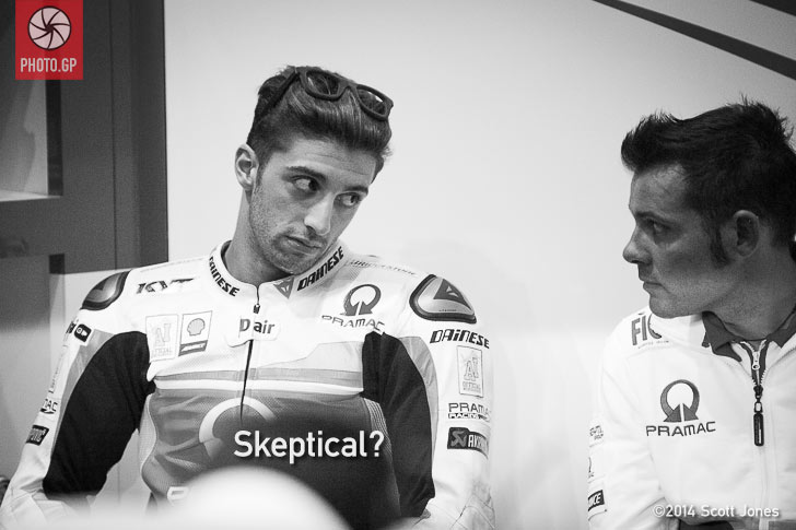 Andrea Iannone Losail Qatar 2014