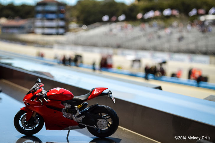 Ducati Panigale model Melody Ortiz