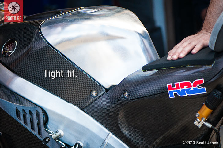 Repsol Honda fuel tank