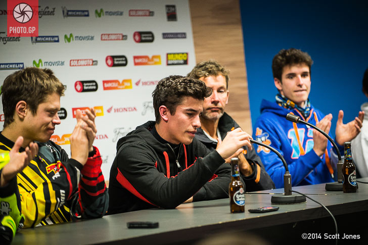 Marc Marquez press conference
