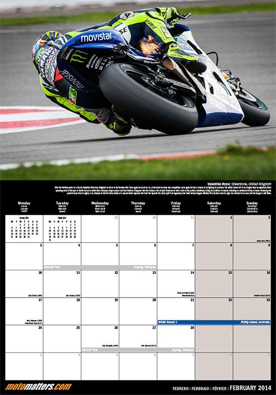 motomatters 2015 calendar sample spread