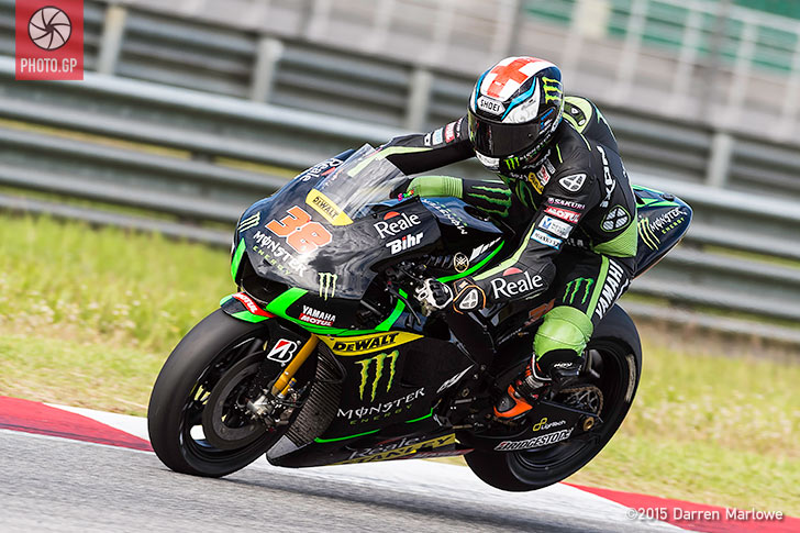 Bradley Smith Yamaha MotoGP Sepang Test 2015 Darren Marlowe