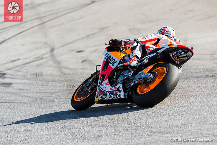 Dani Pedrosa Honda MotoGP Sepang Test 2015 Darren Marlowe