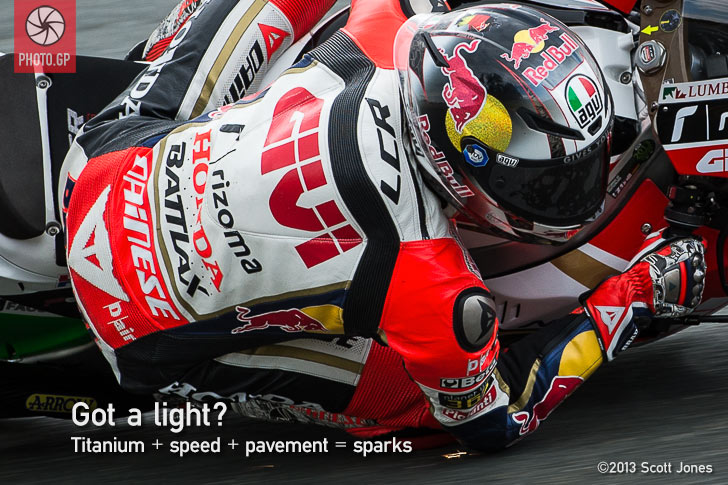 Stefan Bradl MotoGP Honda Dainese Sachsenring