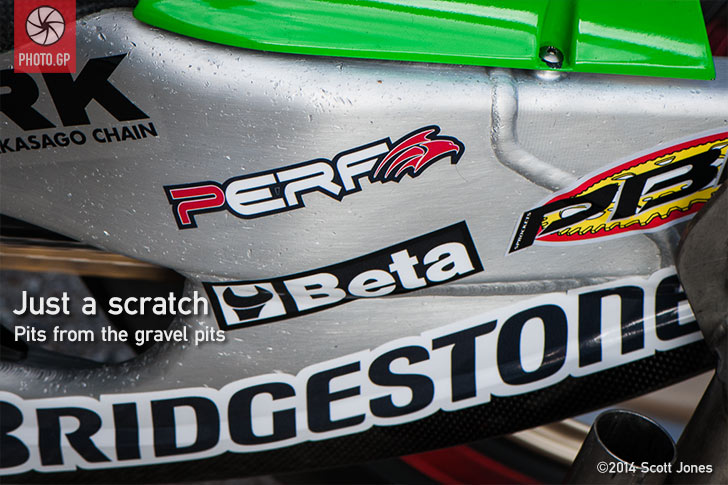 LCR Honda swing arm gravel pits
