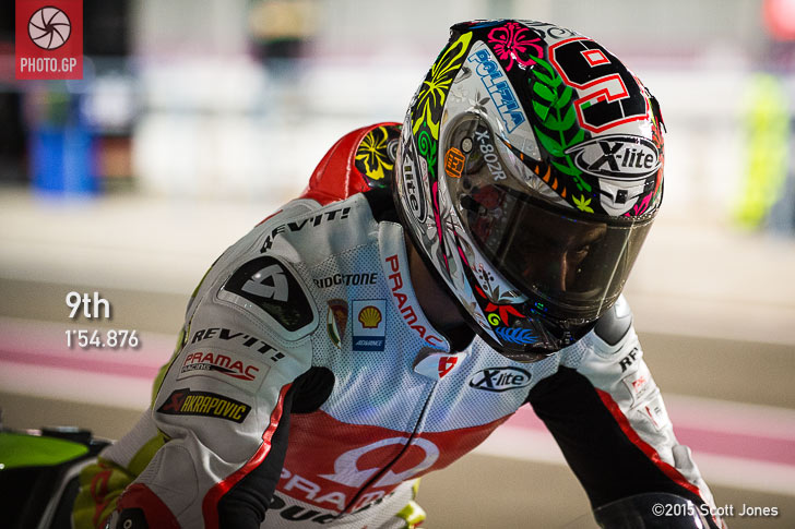 Losail QP2 2015 Danilo Petrucci Ducati