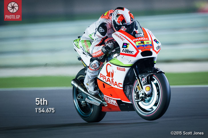 Losail QP2 2015 Yonny Hernandez Ducati