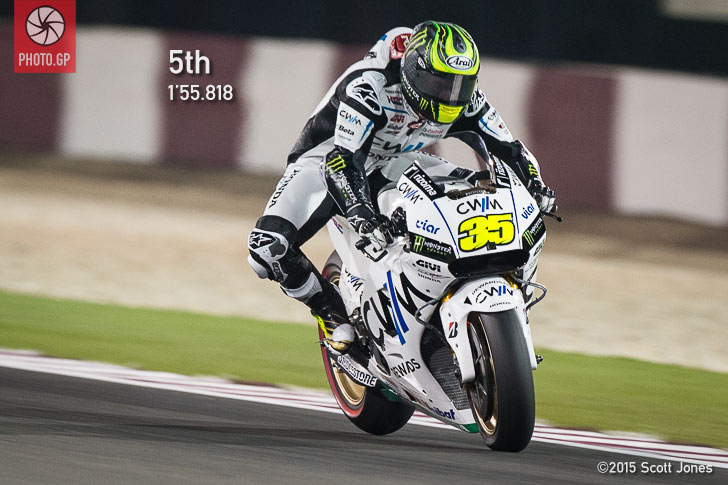 MotoGP 2015 Losail Cal Crutchlow LCR Honda