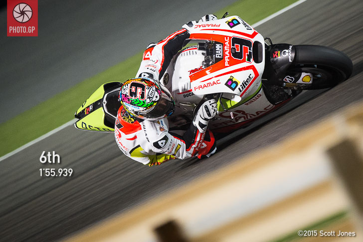 MotoGP 2015 Losail Danilo Petrucci Pramac Ducati