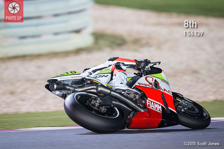 MotoGP 2015 Losail Yonny Hernandez Pramac Ducati