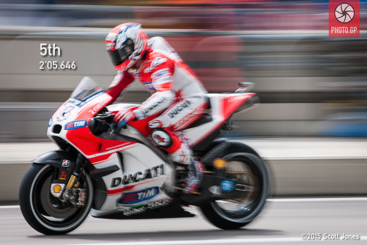 Andrea Dovizioso Cota Ducati 2015