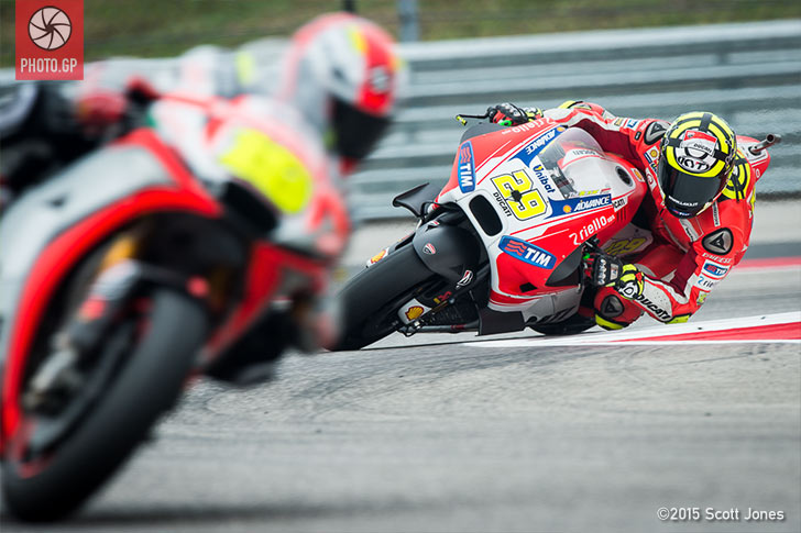 Andrea Iannone Ducati GP15 CotA 2015