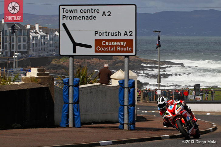 Diego Mola North West 200 2013 William Dunlop