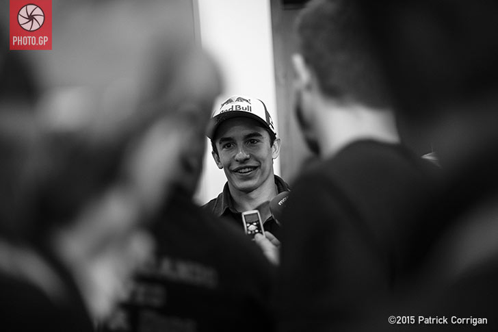 2015 MotoGP CotA Press Conference Marc Marquez