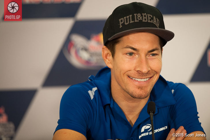 Nicky Hayden press conference CotA 2015