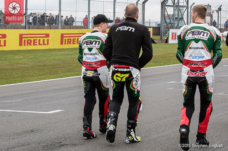 Stuart Easton Shane Byrne PBM Kawasaki