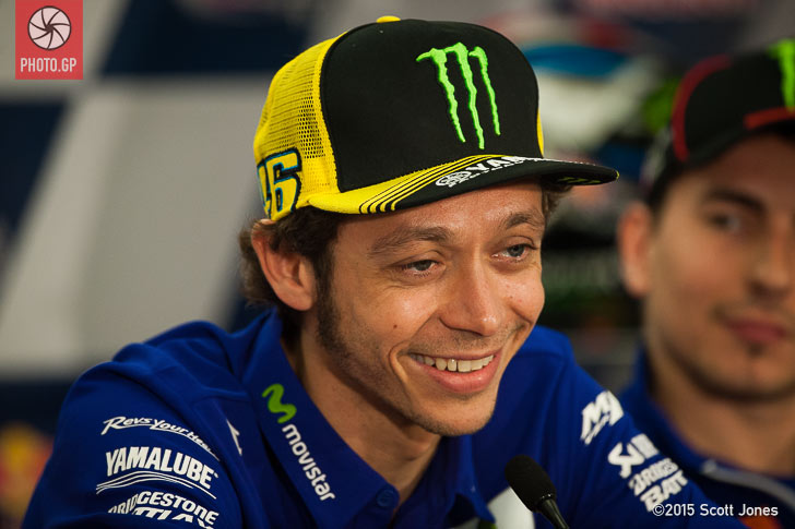 Valentino Rossi press conference CotA 2015