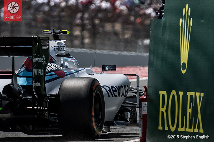 Valtteri Bottas Williams Catalunya 2015 Stephen English