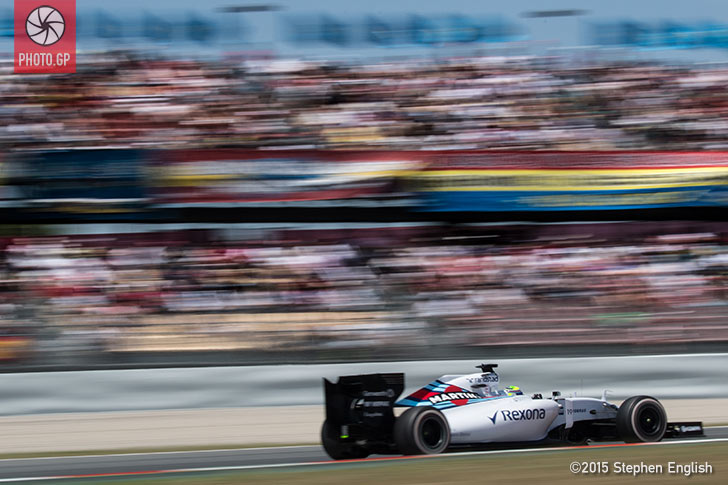 Felipe Massa Williams Catalunya 2015 Stephen English