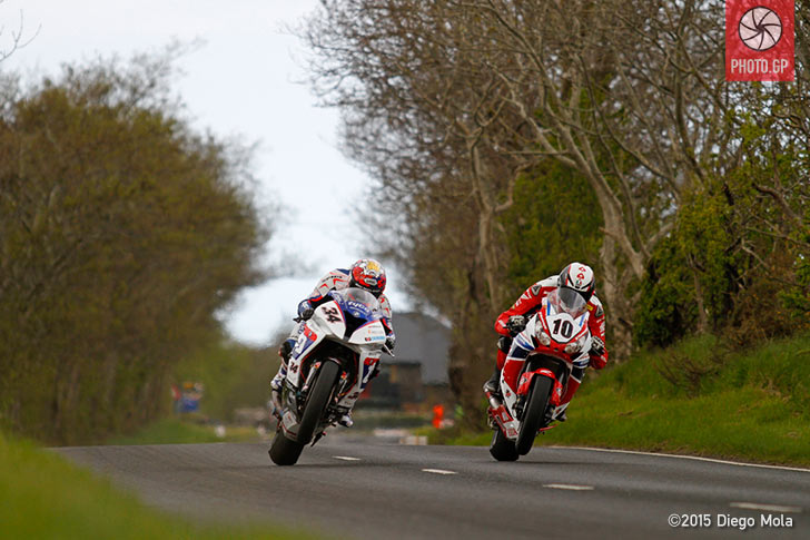 Alastair Seeley Conor Cummins North West 200 2015 Diego Mola