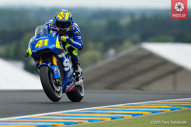 Aleix Espargaro Le Mans 2015 Tony Goldsmith