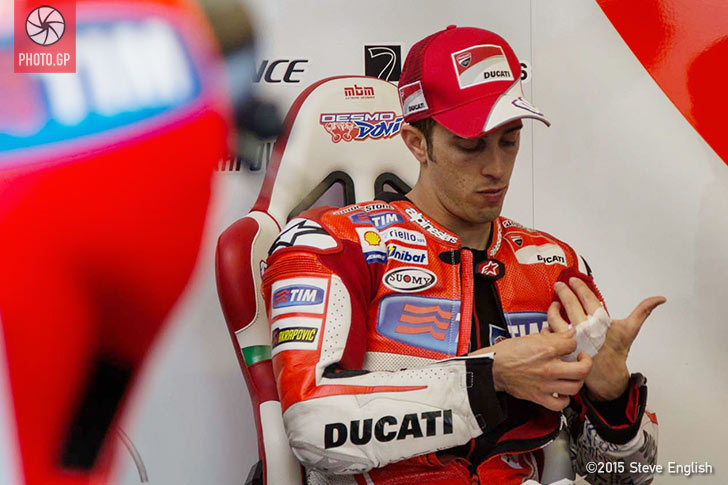 Andrea Dovizioso Ducati 2015 Le Mans Steve English