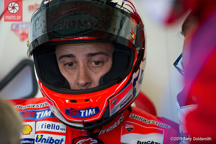 Andrea Dovizioso Le Mans 2015 Tony Goldsmith