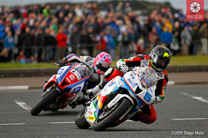 Bruce Anstey Lee Johnston North West 200 2015 Diego Mola