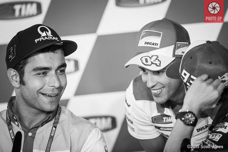 Danilo Petrucci Mugello 2015 press conference