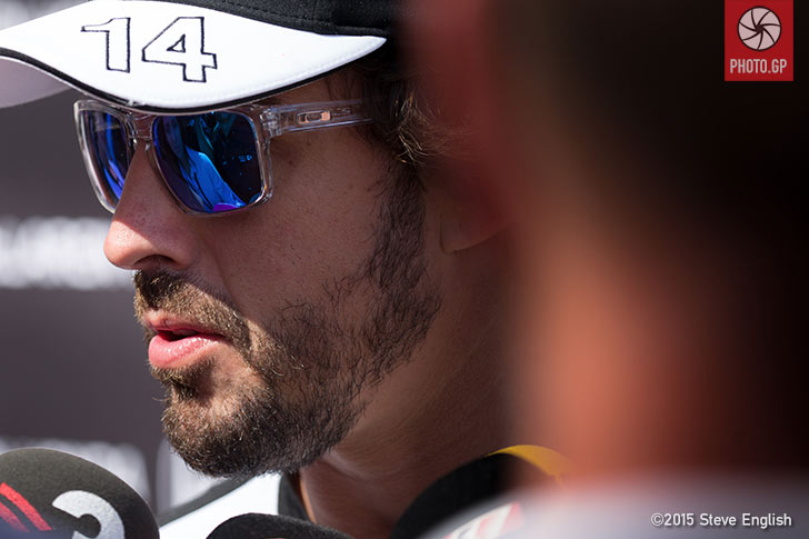 Fernando Alonso Monaco 2015 Steve English