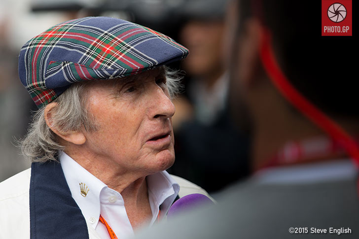 Jackie Stewart 2015 Monaco Steve English