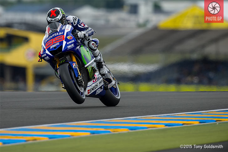 Jorge Lorenzo Le Mans 2015 Tony Goldsmith