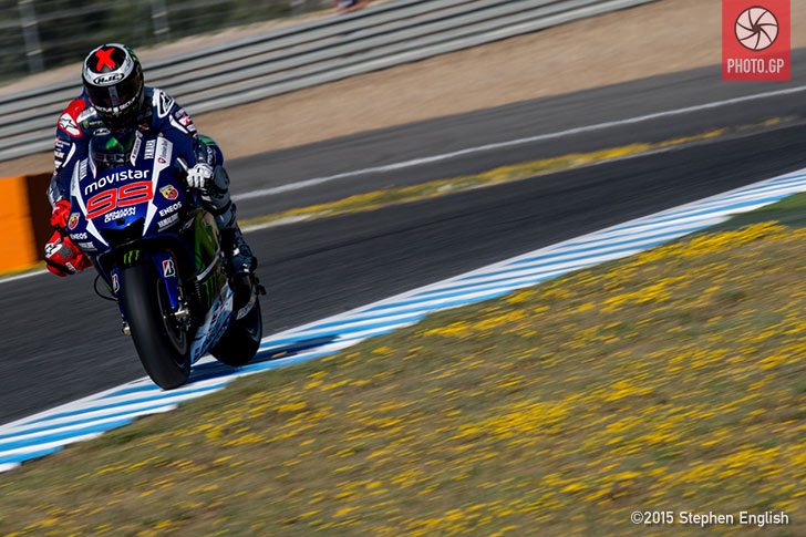 Jorge Lorenzo Movistar Yamaha Jerez 2015 Stephen English