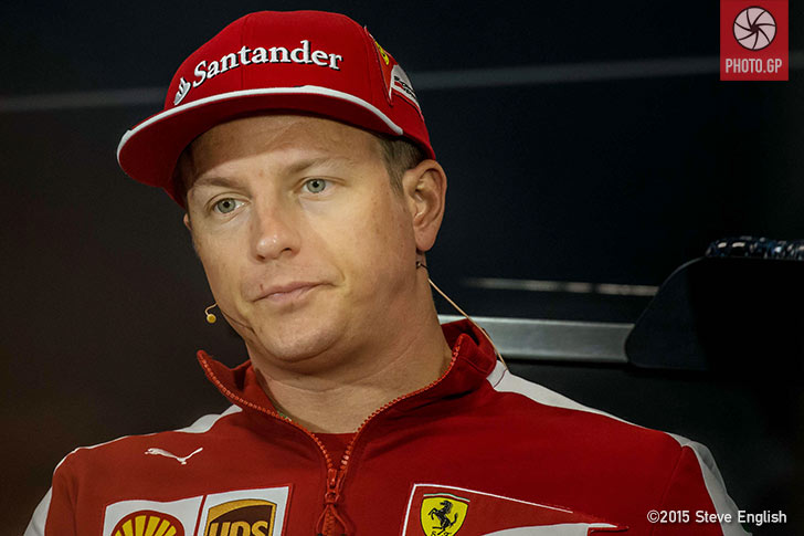 Kimi Raikkonen Monaco 2015 Steve English