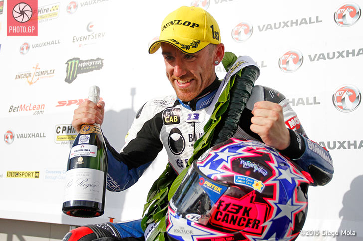 Lee Johnston Diego Mola NW200 2015