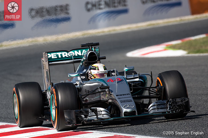Lewis Hamilton Catalunya 2015 Stephen English