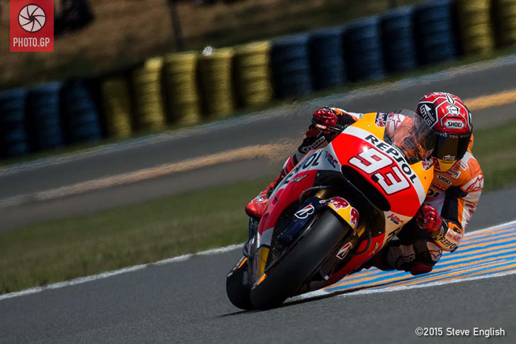 Marc Marquez Honda Le Mans 2015 Steve English