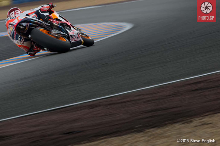 Marc Marquez Honda Le Mans 2015 Steve English