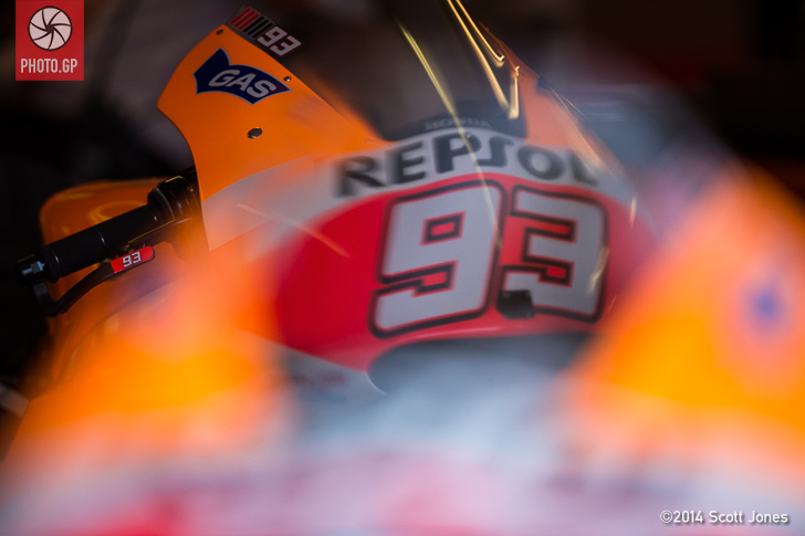 Marc Marquez Le Mans 2014