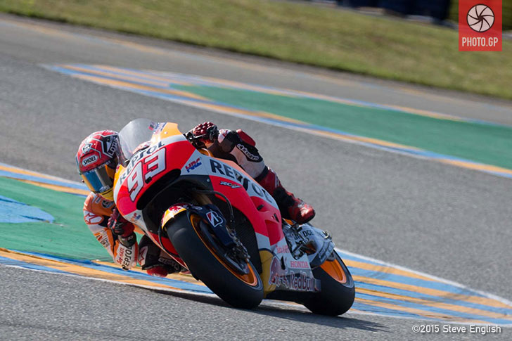 Marc Marquez Le Mans 2015 Steve English