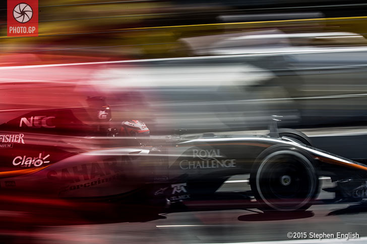Nico Hulkenberg Force India- Catalunya 2015 Stephen English
