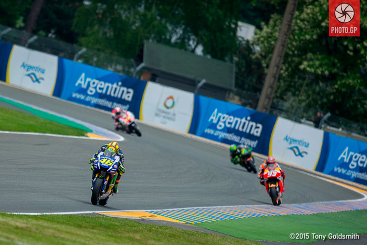 Rossi Marquez Le Mans 2015 Tony Goldsmith
