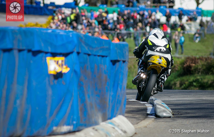 Sam Wilson on the Joeys Bar 125cc Stephen Mahon