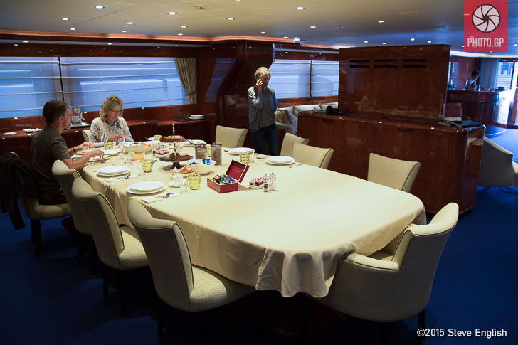 yacht snack 2015 Monaco Steve English