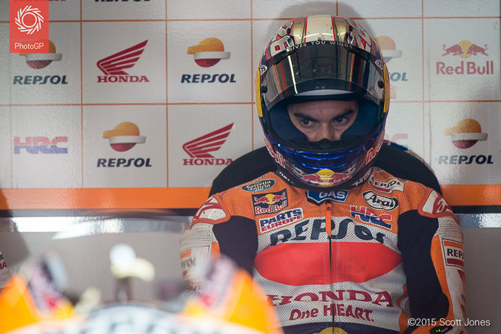 Dani Pedrosa box Assen 2015