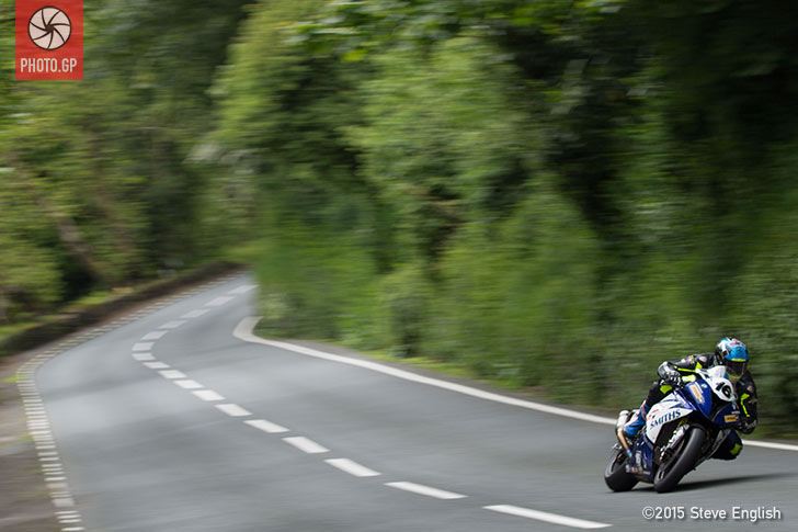 David Johnson IOMTT 2015 Superbike Race